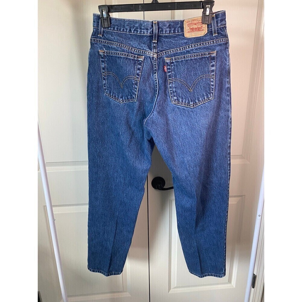Levi’s 550 Relaxed Fit Tapered vintage jeans 2005 100% cotton - Picture 2 of 8